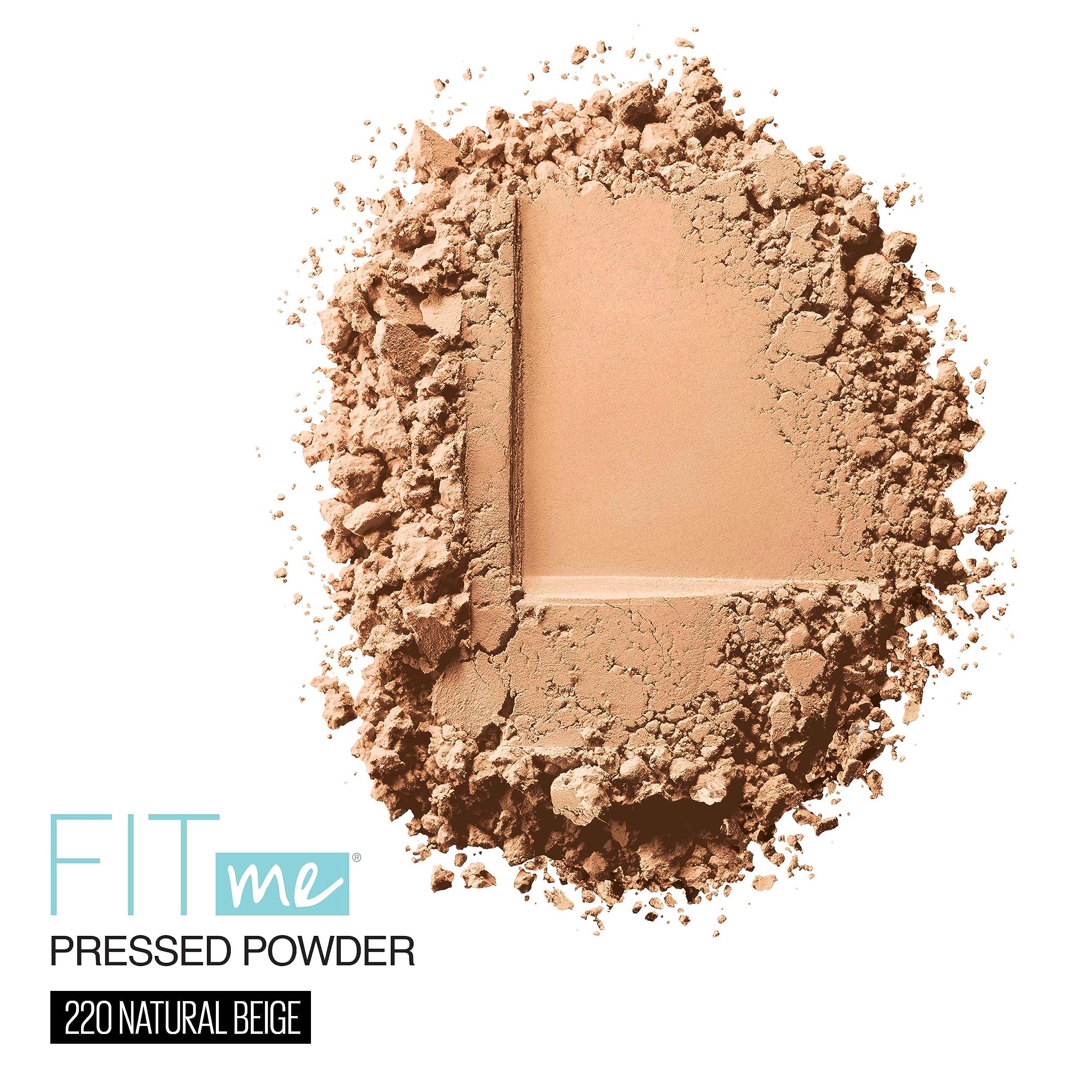 Maybelline Fit Me puede usarse solo o sobre base para un acabado uniforme.