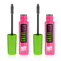 MAYBELLINE Great Lash Waterproof Mascara ofrece volumen y definición visibles.