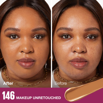 Cobertura ligera de Maybelline Instant Age Rewind para un acabado natural