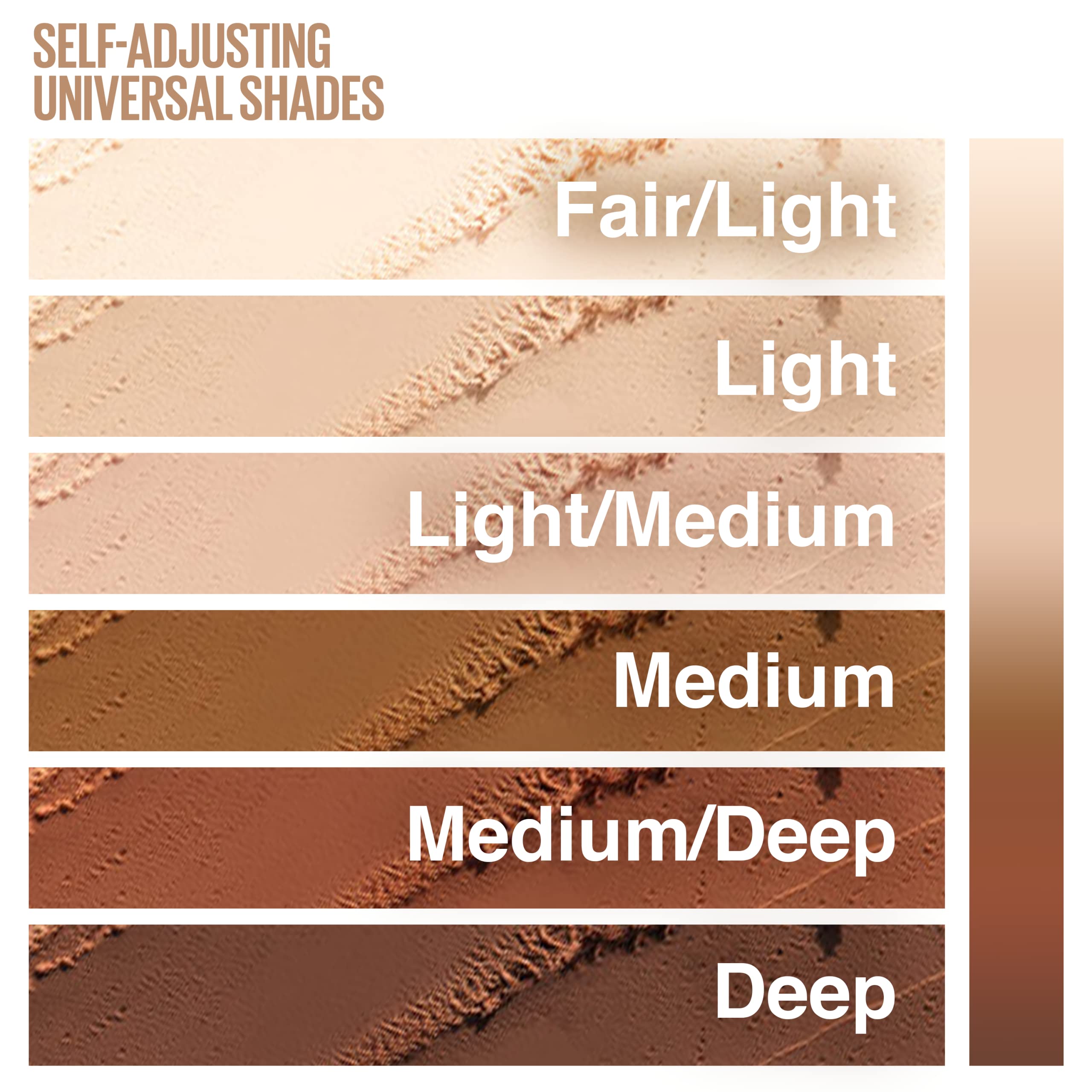 Con Maybelline Instant Age Rewind, difuminado ligero para un aspecto natural