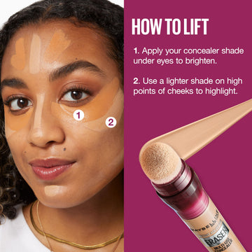 MAYBELLINE Instant Age Rewind Eraser: efecto iluminador para mirada más fresca.