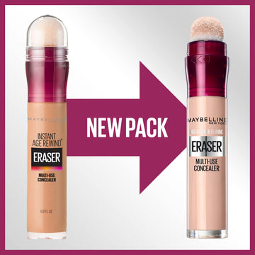 MAYBELLINE Instant Age Rewind Eraser: estuche compacto para viaje y bolso.