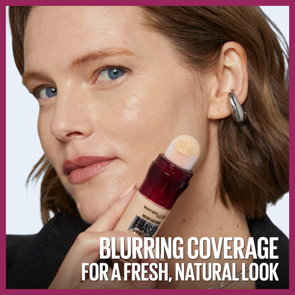 Maybelline Instant Age Rewind Eraser: tono uniforme sin marcas en líneas finas.