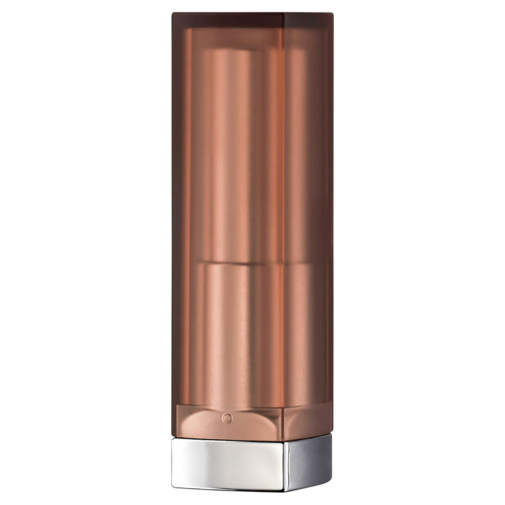 Apertura de la tapa del labial Inti-Matte Nude, diseño elegante