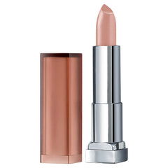 Maybelline Inti-Matte Nude labial; envase compacto para retoques diarios