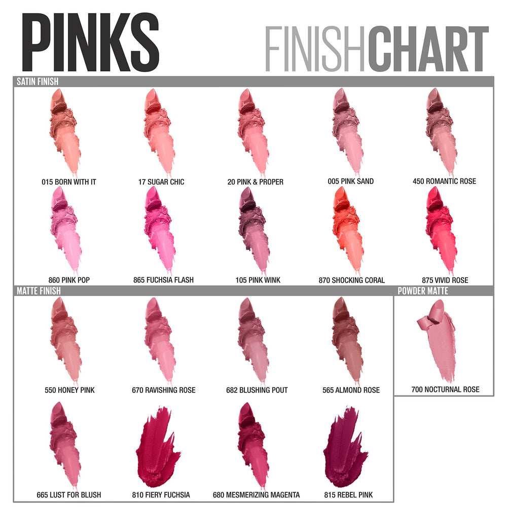 Aplicación de Maybelline Color Sensacional en labio superior con definición.