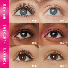 Maybelline Lash Sensational Firework Mascara, cepillo espiral, ofrece volumen y separación sin grumos