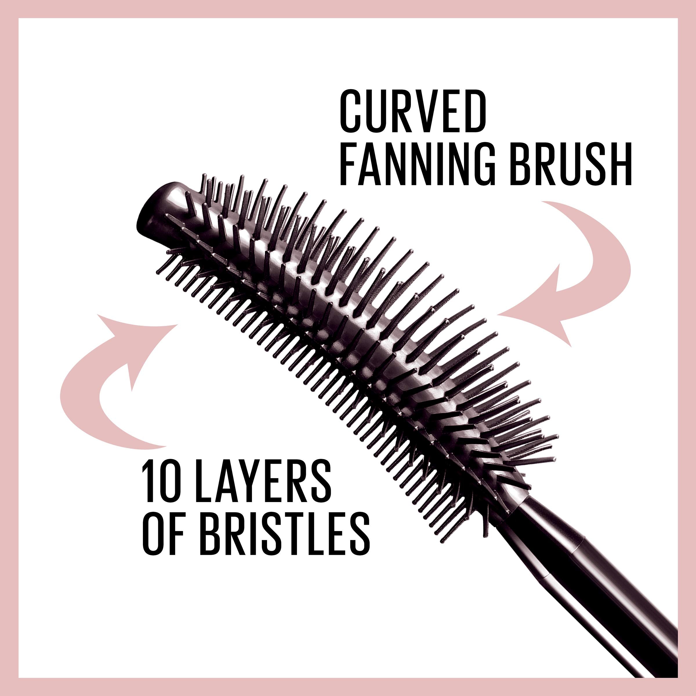 Maybelline máscara tono marrón-negro para un look natural