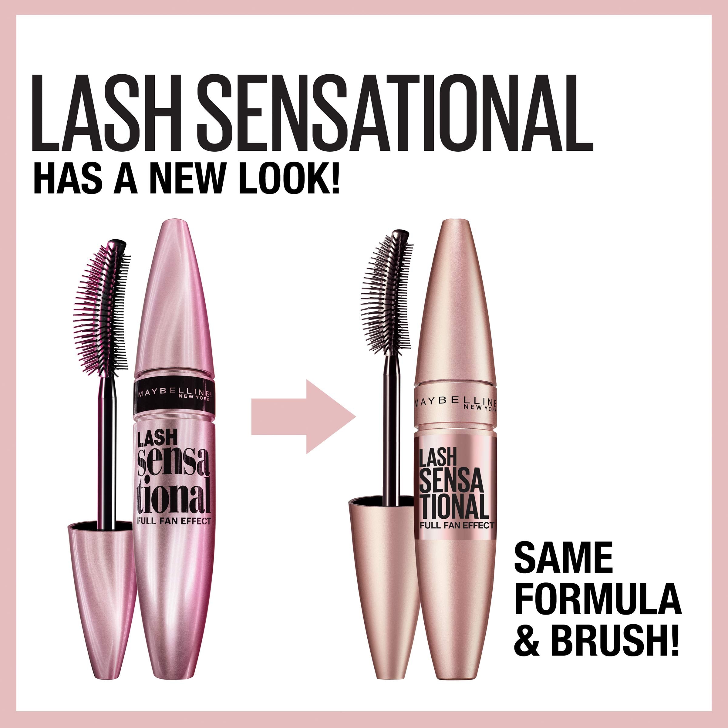 Maybelline Máscara con volumen visible sin grumos