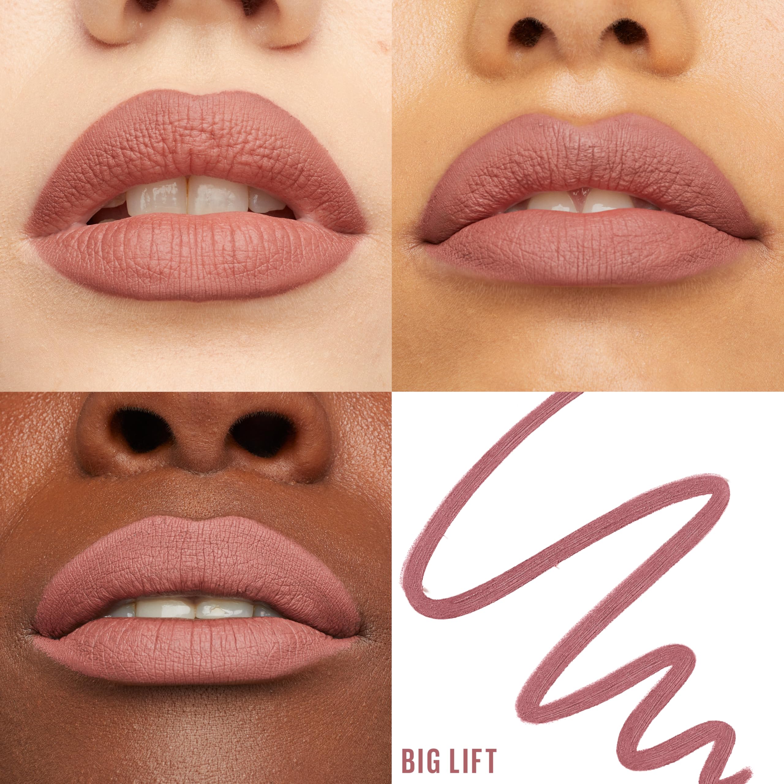 Delineador labial Lifter Maybelline textura cremosa para uso cómodo.