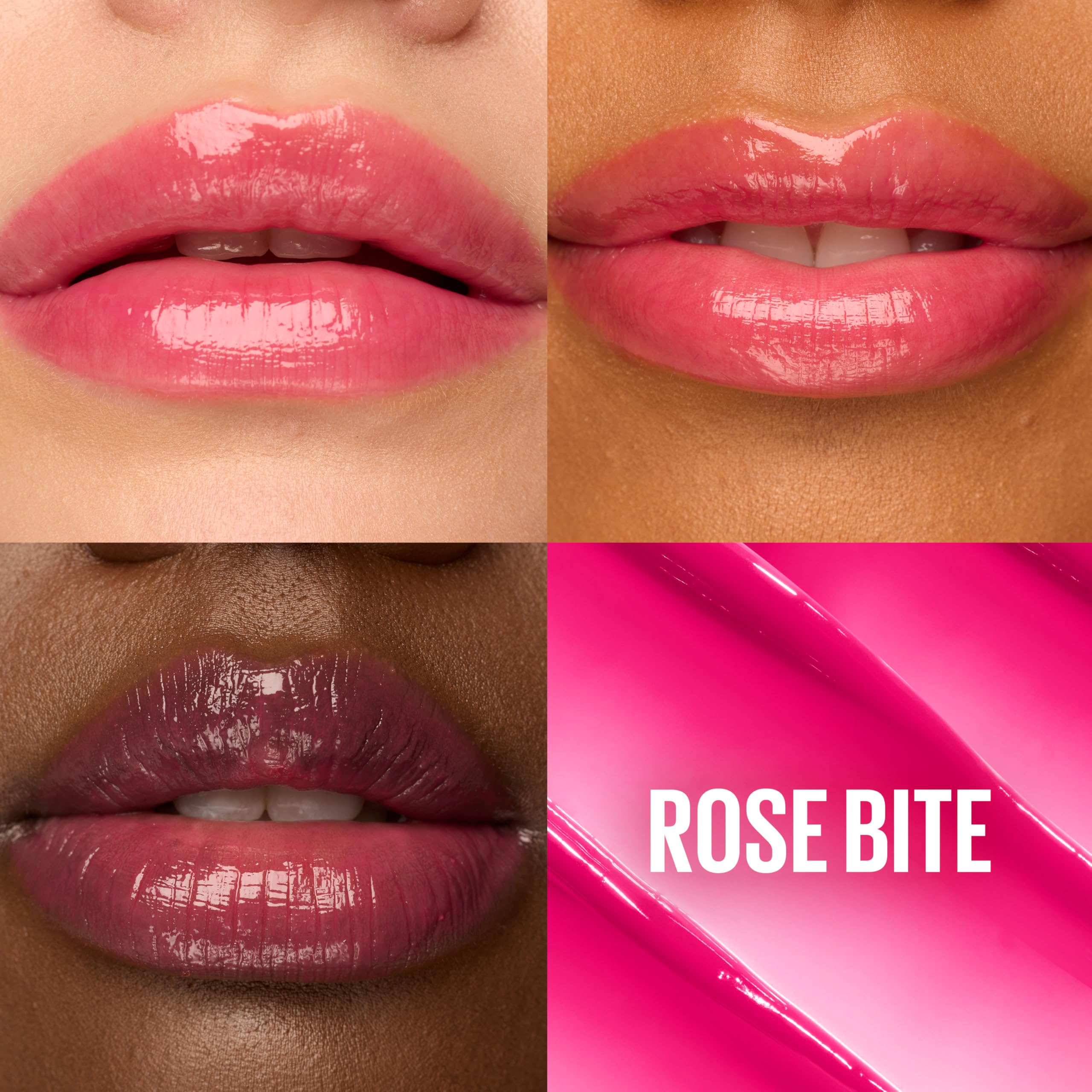 Maybelline Lifter Glaze Balm textura hidratante para aplicación suave.