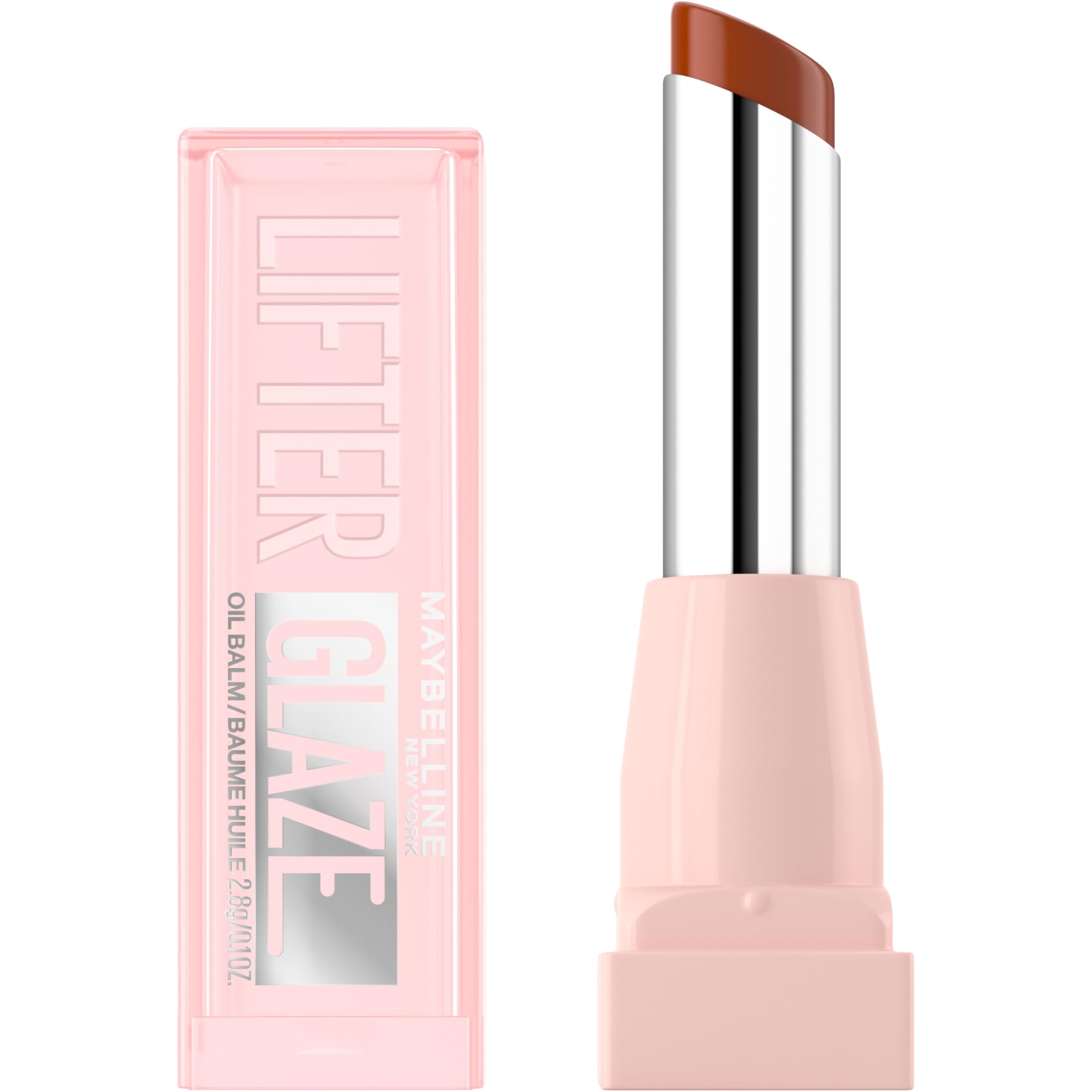Maybelline Lifter Glaze balsamo labial aplicador para hidratación prolongada.