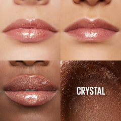 Maybelline Lifter Gloss Ámbar, tono cálido con brillo para labios rellenos y duraderos