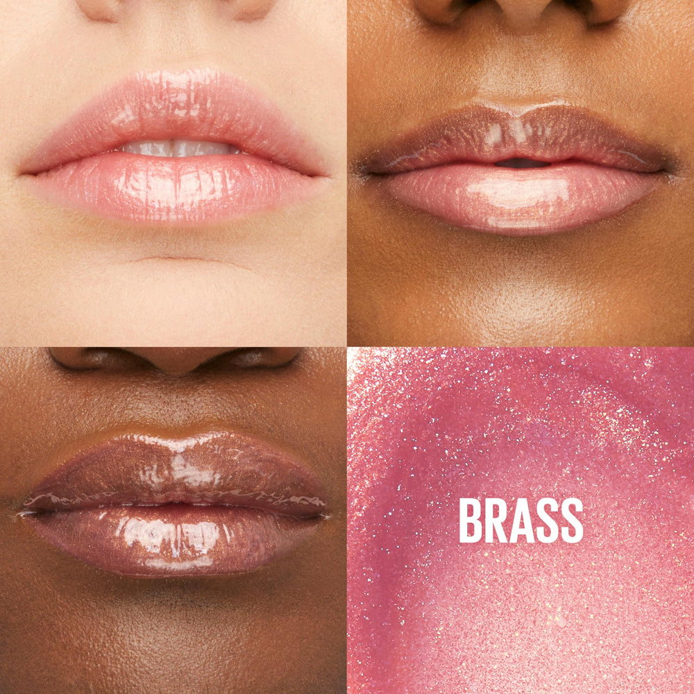 Maybelline Lifter Gloss Brass brillo hidratante para labios cómodos.