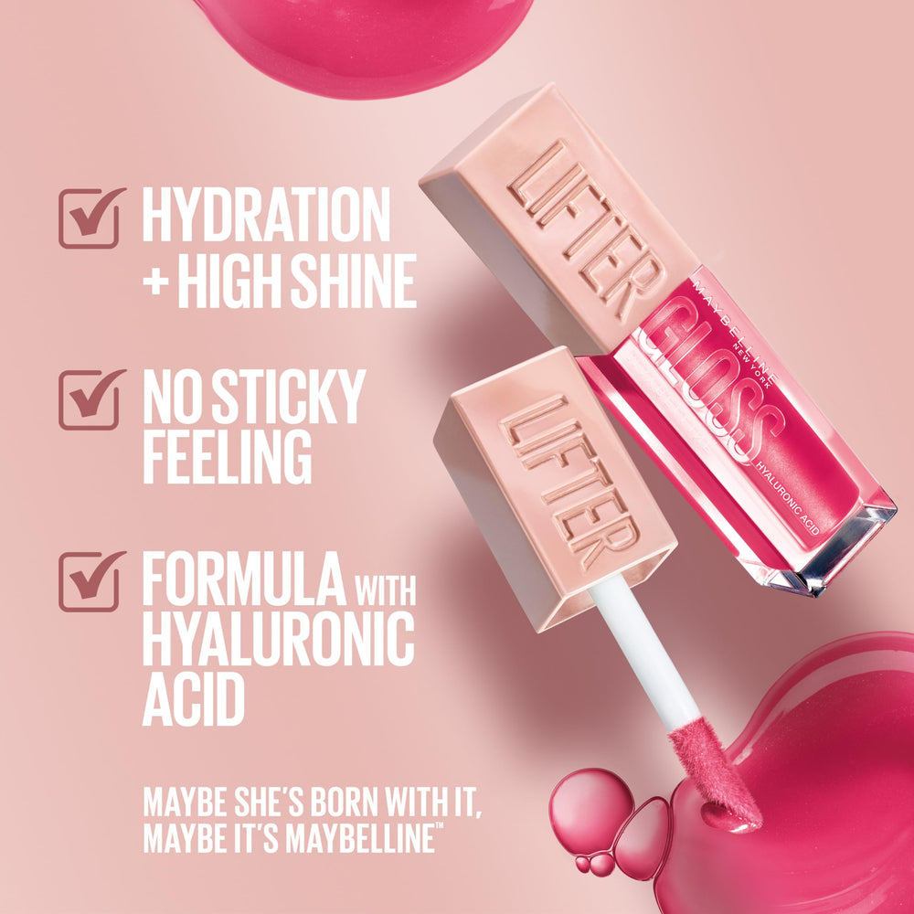 Maybelline Lifter Gloss Ice textura hidratante para labios suaves