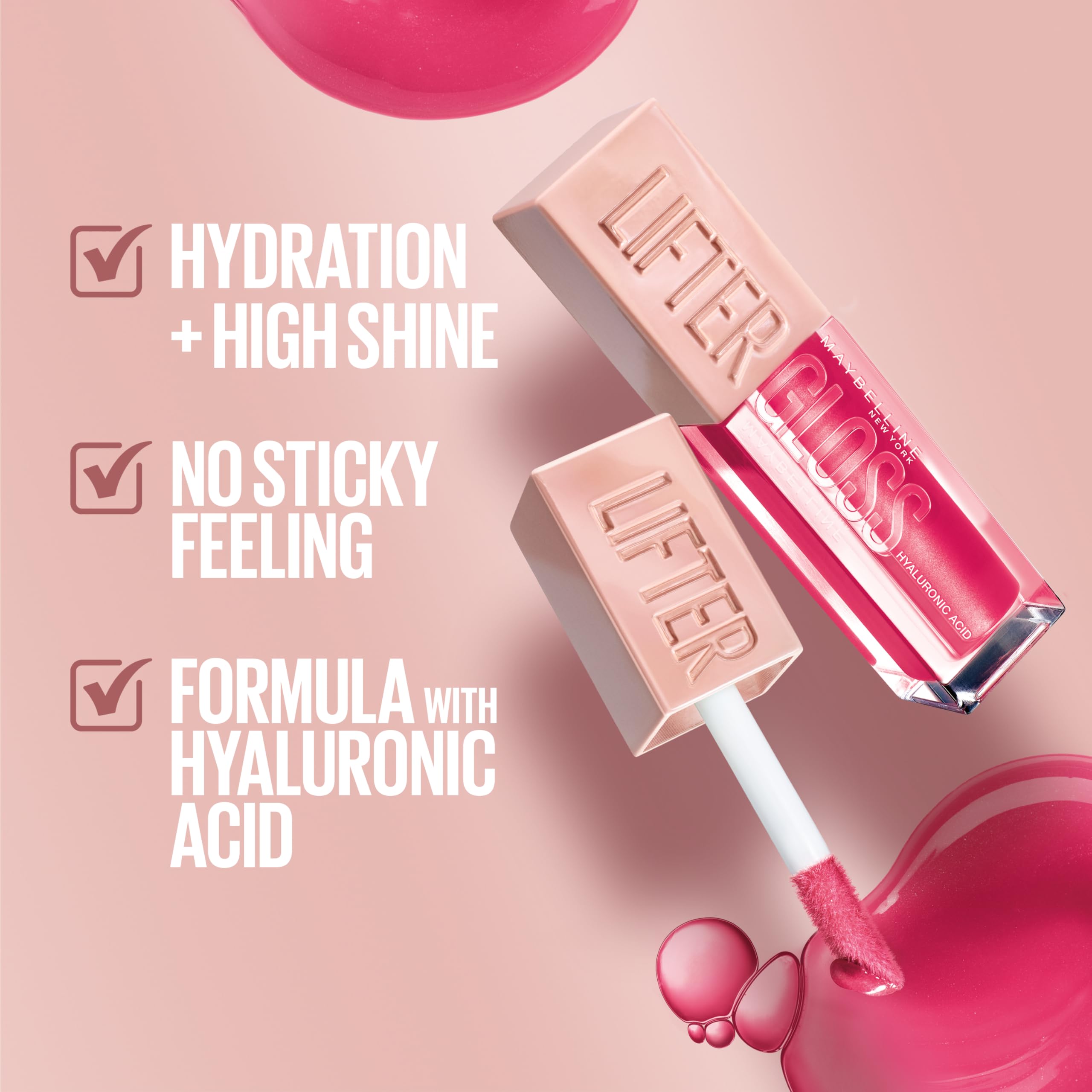 Maybelline Lifter Gloss Labios Brillantes: color sutil y brillo que realza la definición.