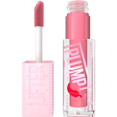 Maybelline Lifter Gloss Plump avec embout XL pour une application précise et un effet repulpant.