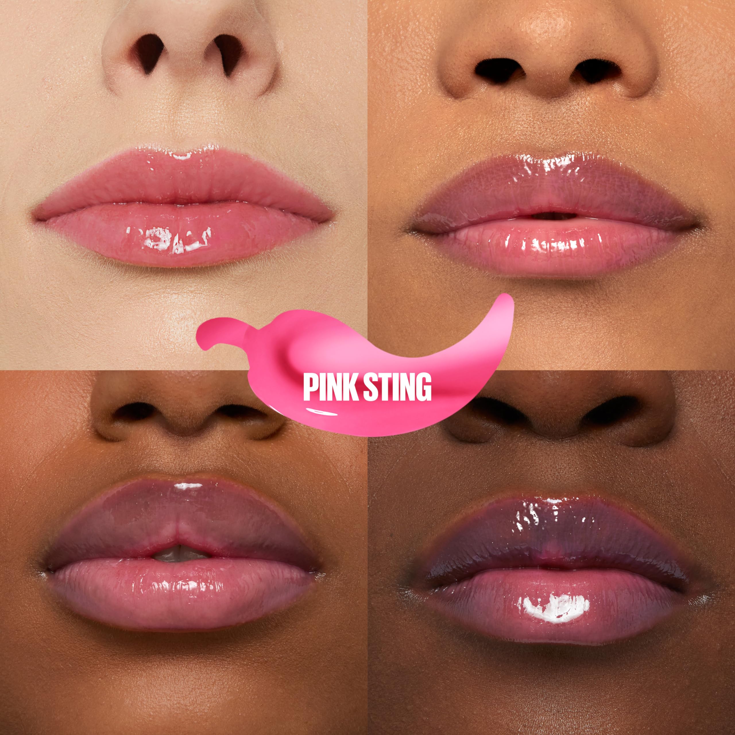 Maybelline Lifter Gloss Plump shows intense heat for quick plump effect