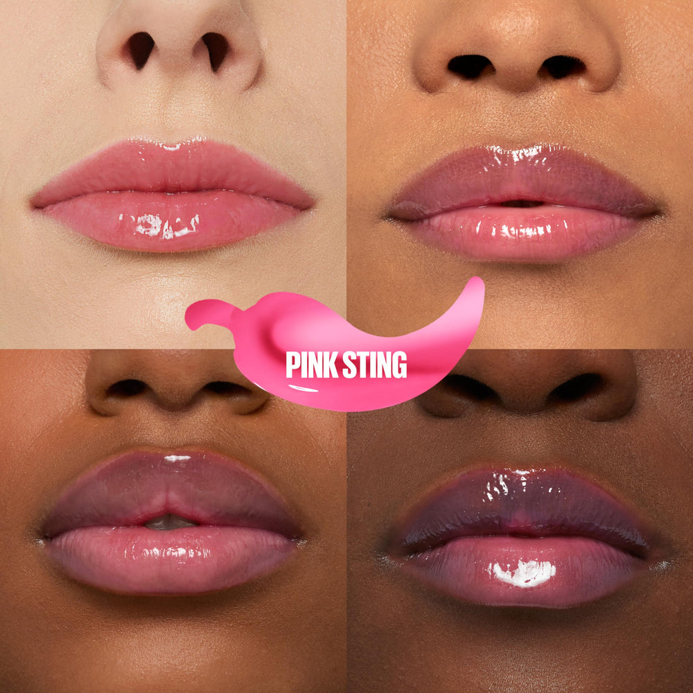 Maybelline Lifter Gloss Plump shows intense heat for quick plump effect