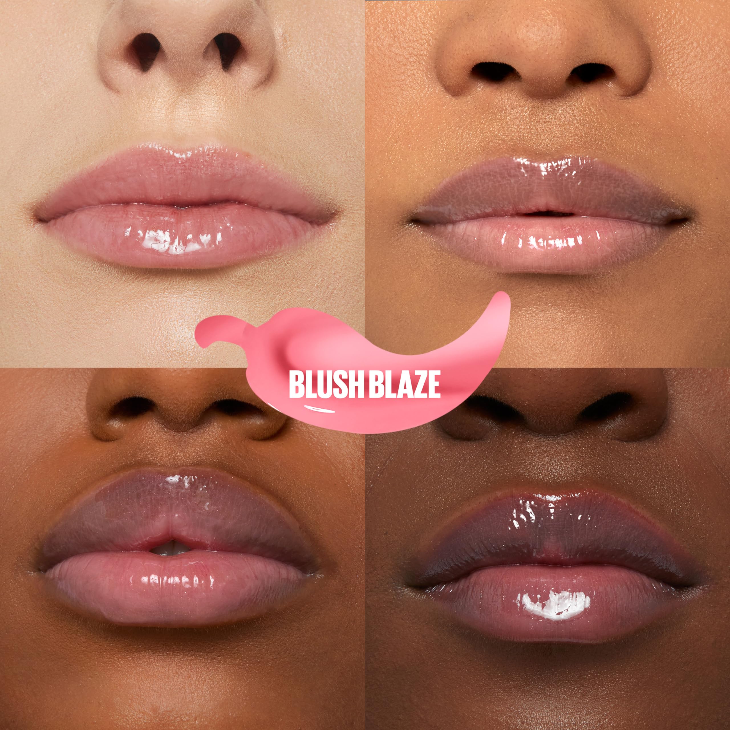 Maybelline Lifter Gloss Plump offre sensation chaleur qui sublime les lèvres et intensifie le volume.