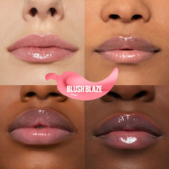 Maybelline Lifter Gloss Plump offre sensation chaleur qui sublime les lèvres et intensifie le volume.