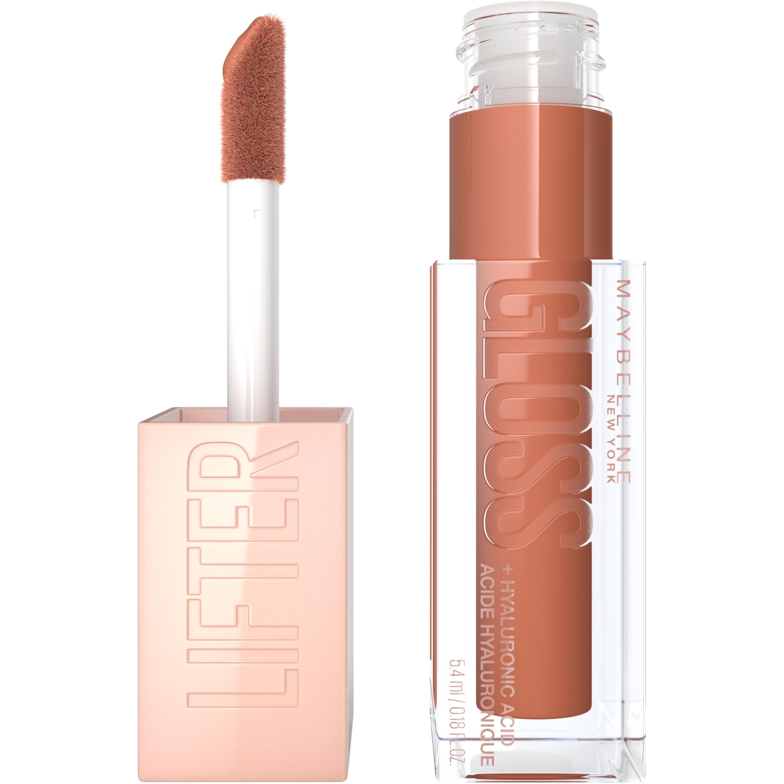 MAYBELLINE Lifter Gloss Toffee brillo hidratante para labios sedosos