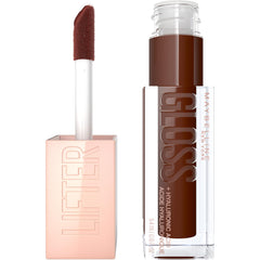 Maybelline Lifter Gloss tostado: brillo hidratante y labios más voluminosos.