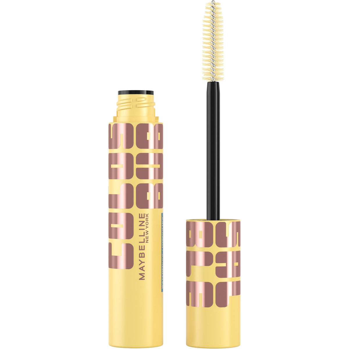 MAYBELLINE Máscara Colosal Burbuja con aplicador espiral ofrece volumen inflado y definición.