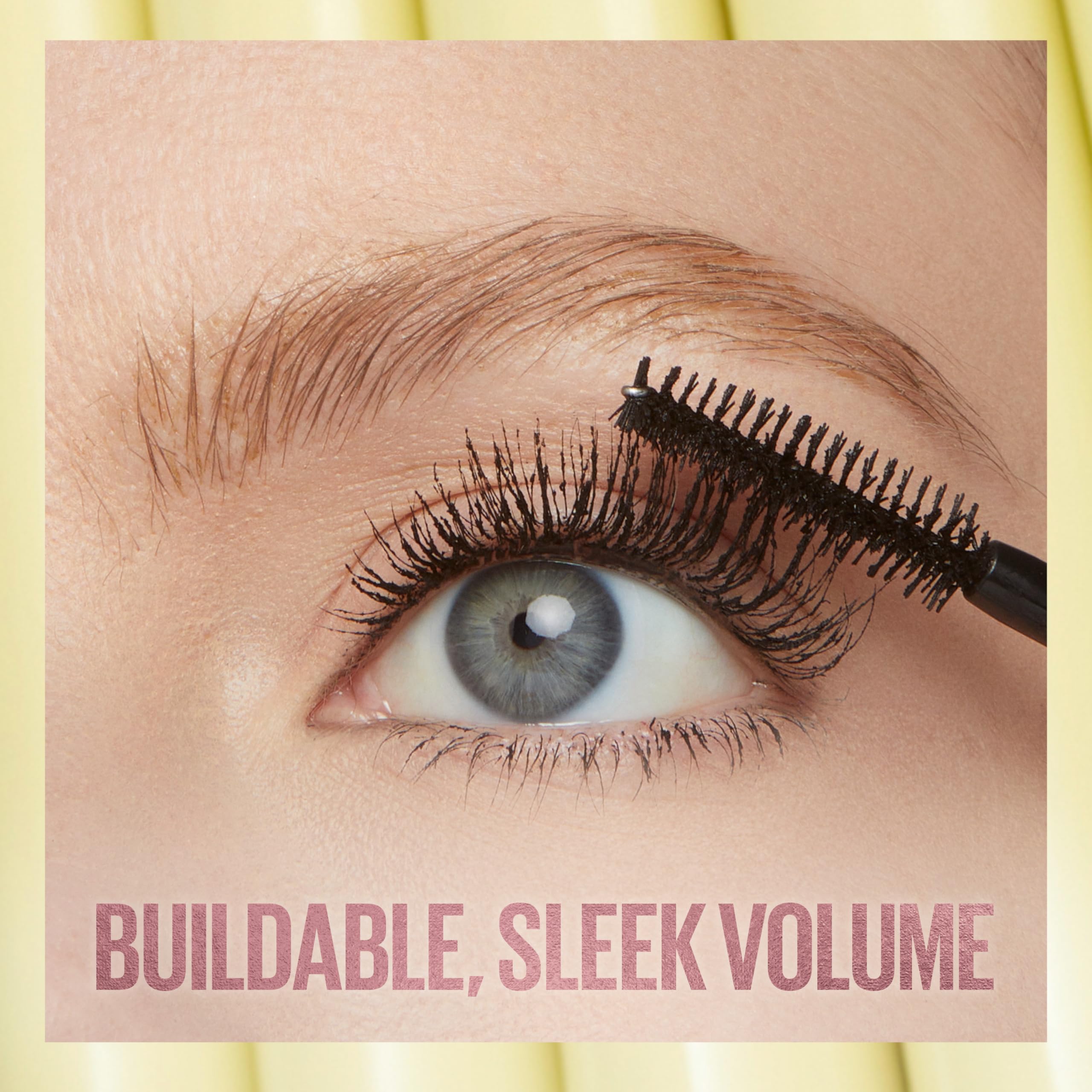 Pestañas separadas y efecto profundo con MAYBELLINE Máscara Colosal Burbuja.