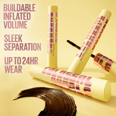 Pestañas con volumen burbuja gracias a MAYBELLINE Máscara Colosal Burbuja.