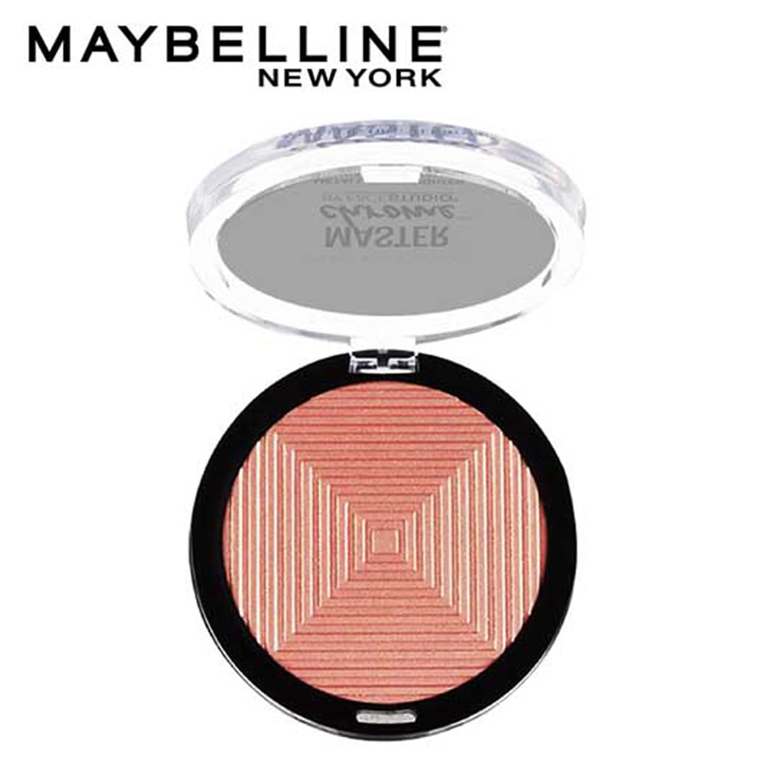 Maybelline Master Chrome efecto cromo metálico para brillo duradero.