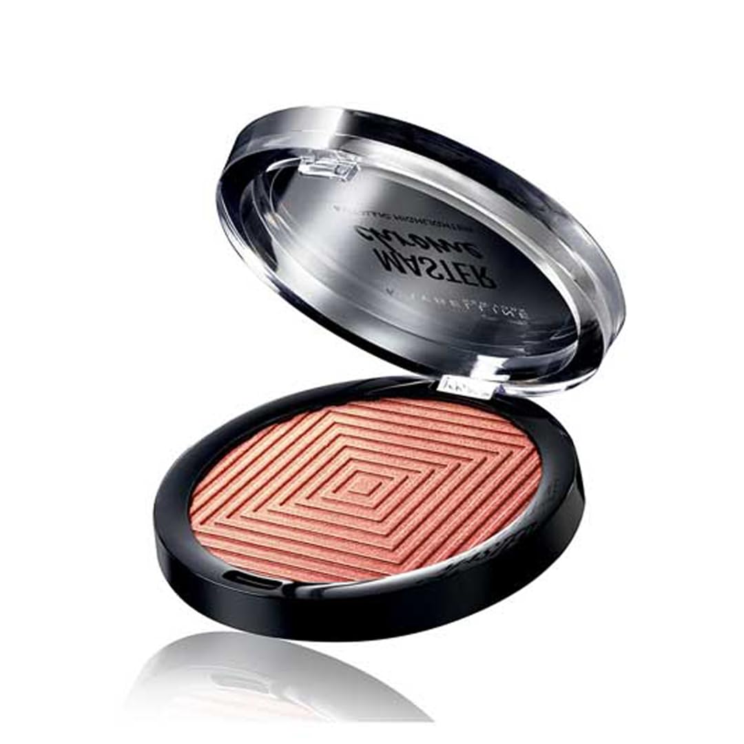 Maybelline Master Chrome textura sedosa para difuminar fácilmente.