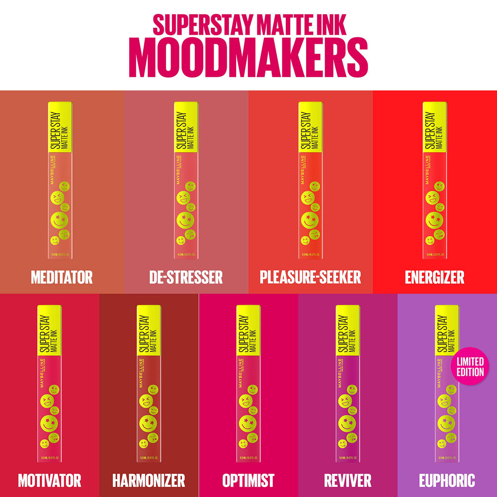 Maybelline Moodmakers nine shades lineup for vibrant options
