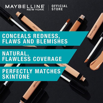 MAYBELLINE Fit Me: puntos de aplicación para camuflar enrojeces