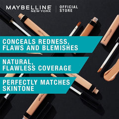 MAYBELLINE Fit Me: puntos de aplicación para camuflar enrojeces
