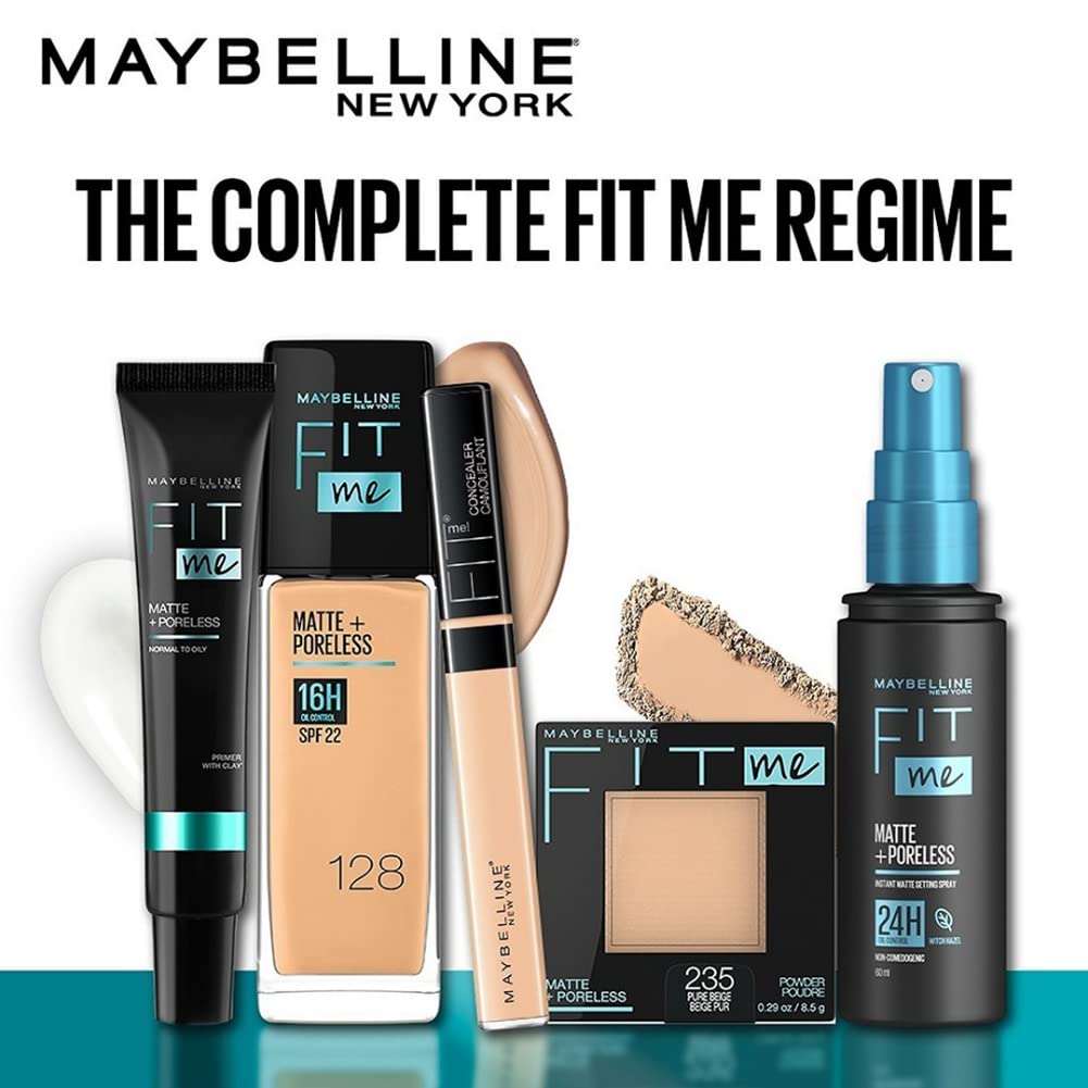 MAYBELLINE Fit Me: libre de aceite para poros respirables