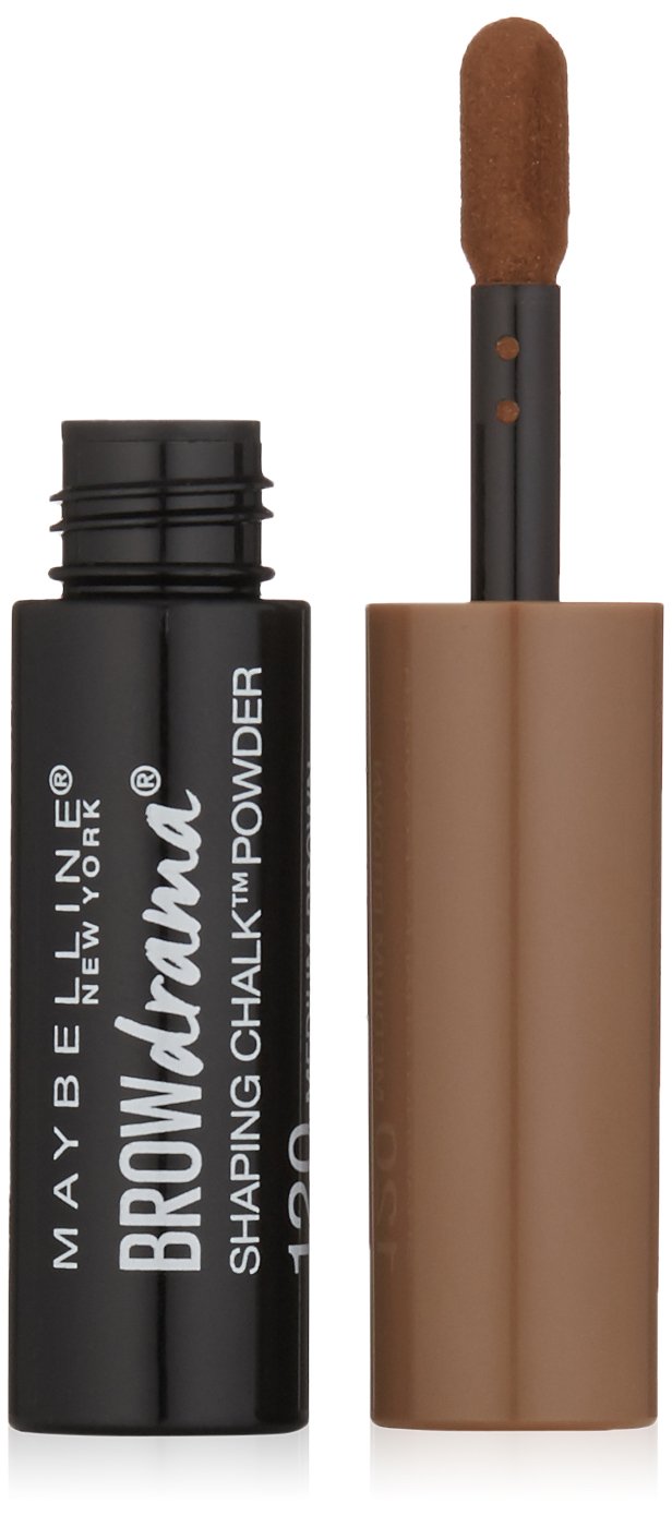 Polvo suave para cejas Maybelline relleno natural en tono medio