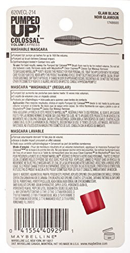 MAYBELLINE Colossal Potenciado: fórmula con colágeno para pestañas más densas.