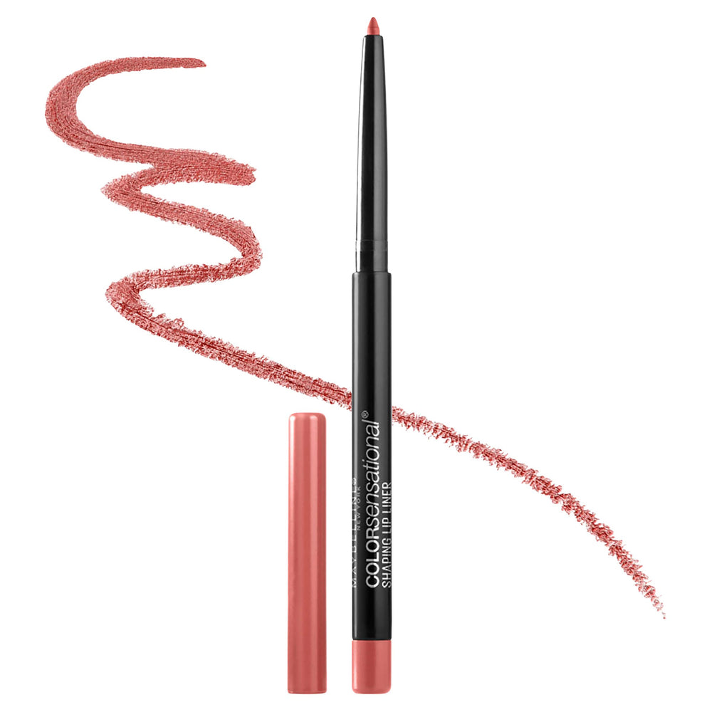 Delineador Maybelline Magnetic Mauve con punta autoafilable para retoques rápidos.