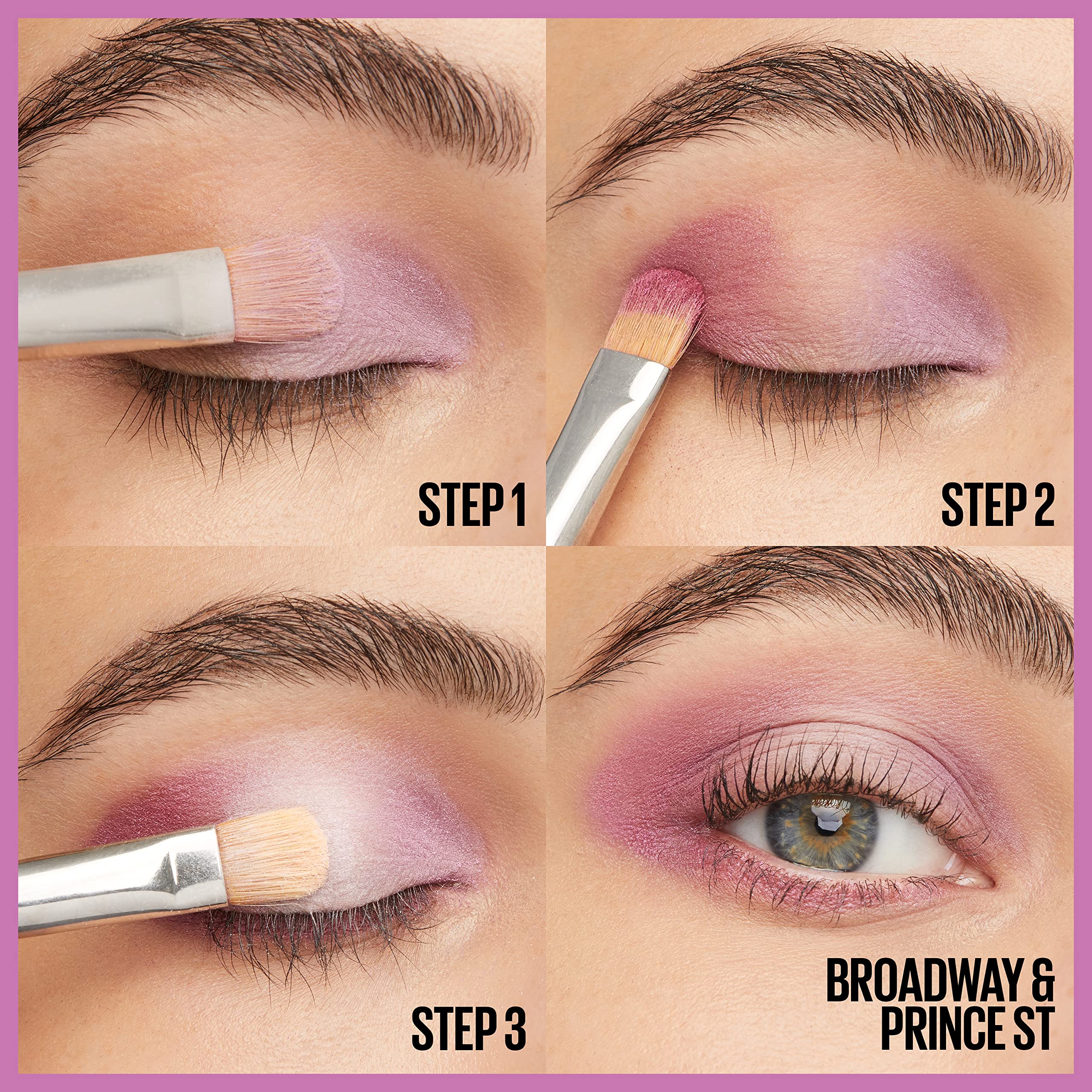 Shadow Blocks Maybelline: ojo definido con paleta versátil y duradera