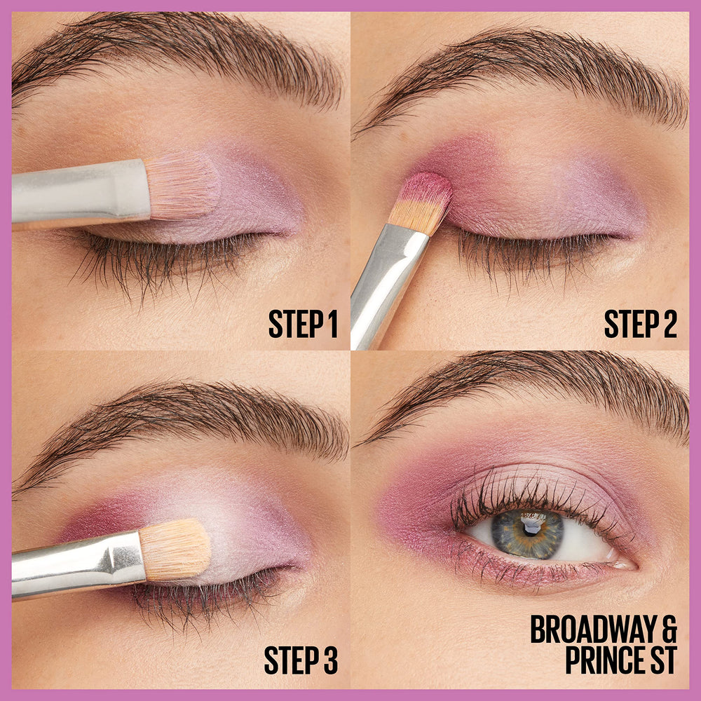 Shadow Blocks Maybelline: ojo definido con paleta versátil y duradera