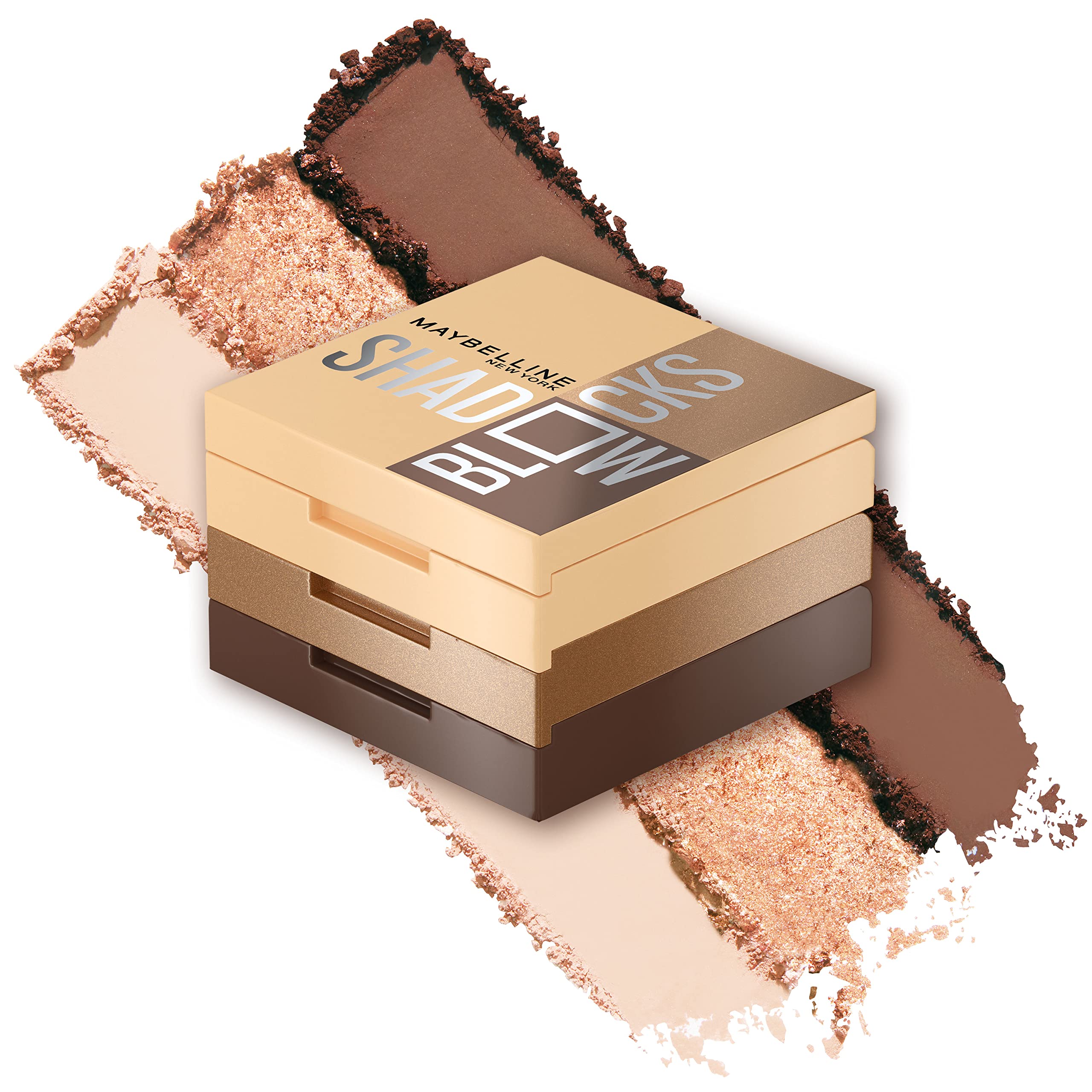 Shadow Blocks Maybelline: paleta trío compacta para looks diarios fáciles