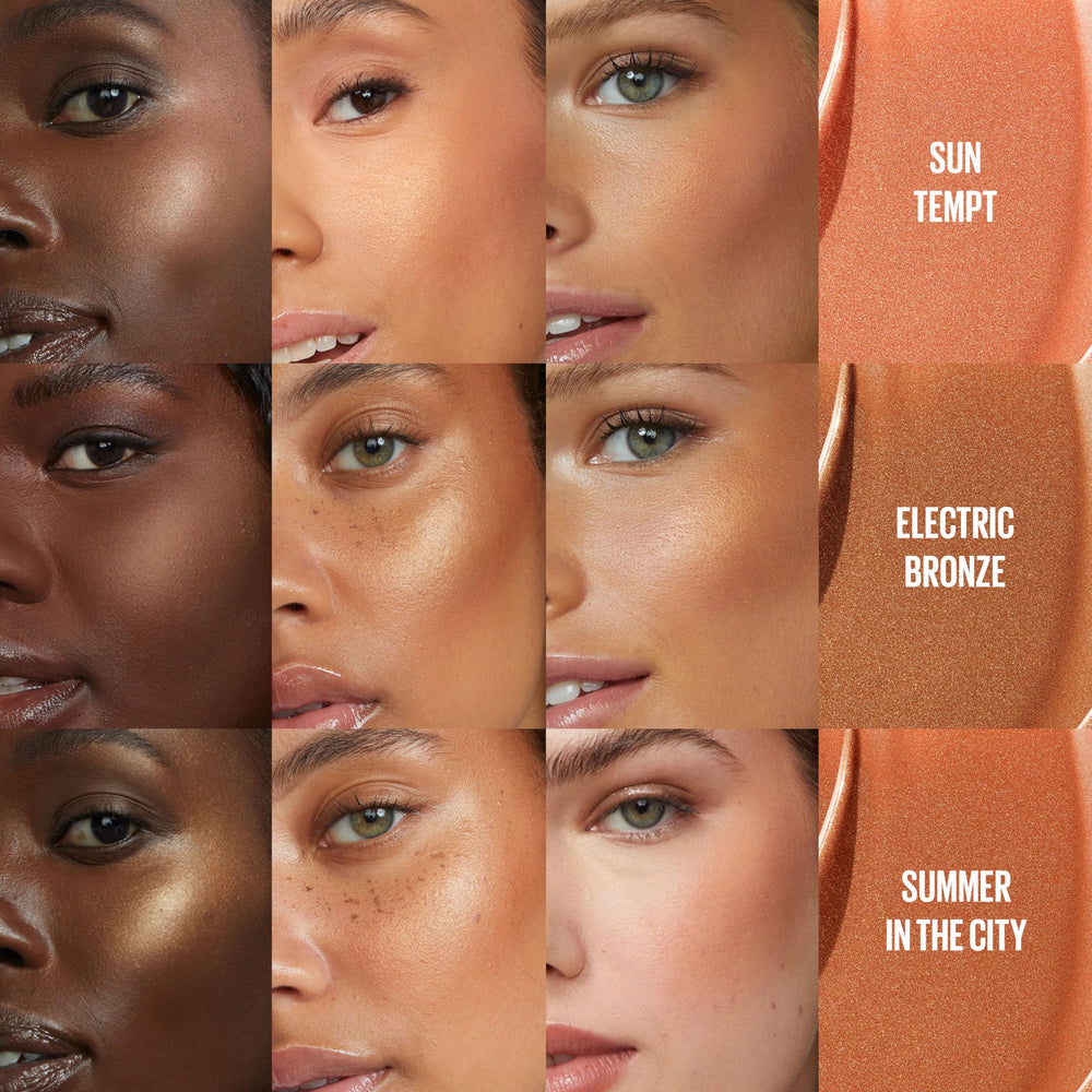Maybelline Sunkisser textura líquida que se funde con la piel