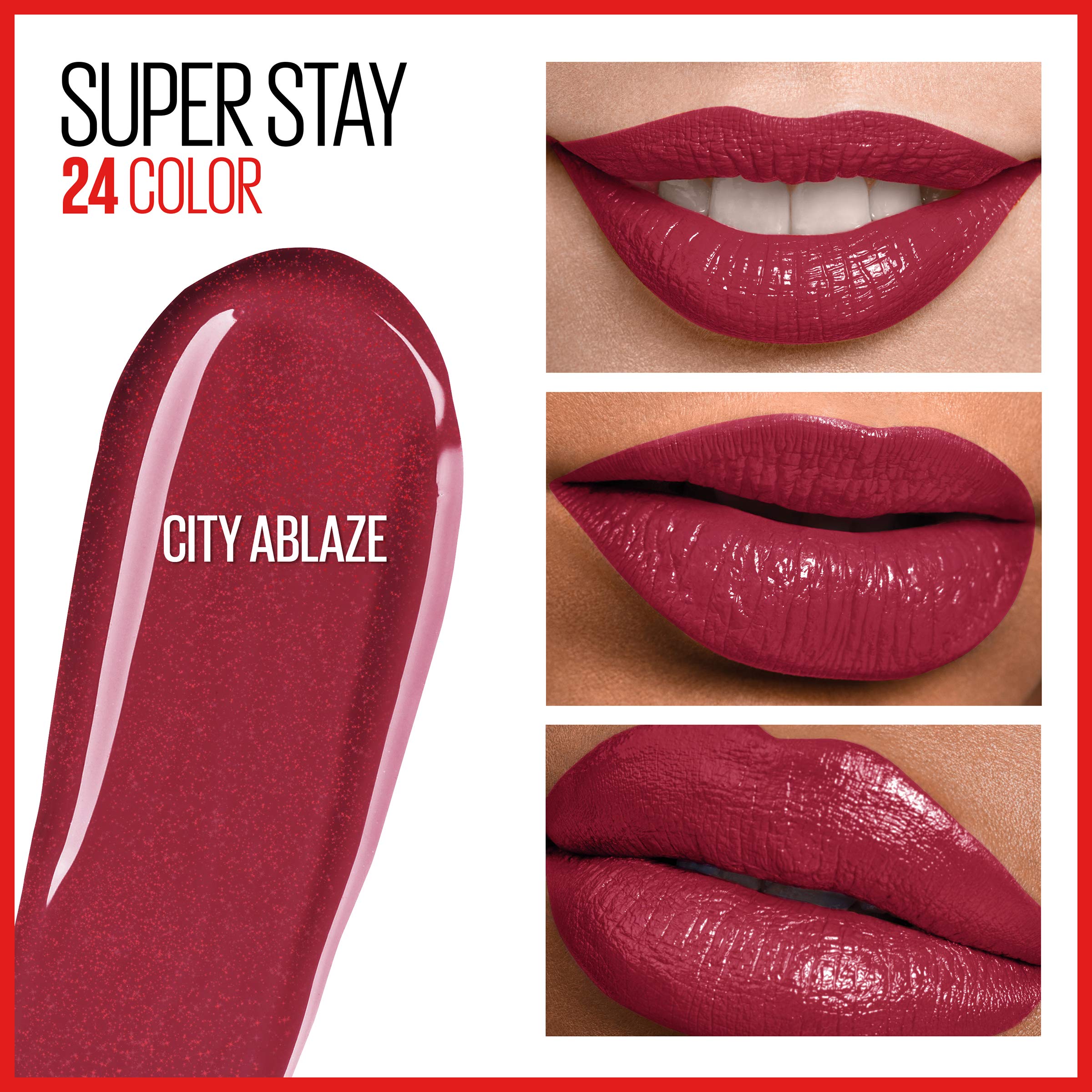 Maybelline Super Stay 24: color de alto pigmento para acabado intenso