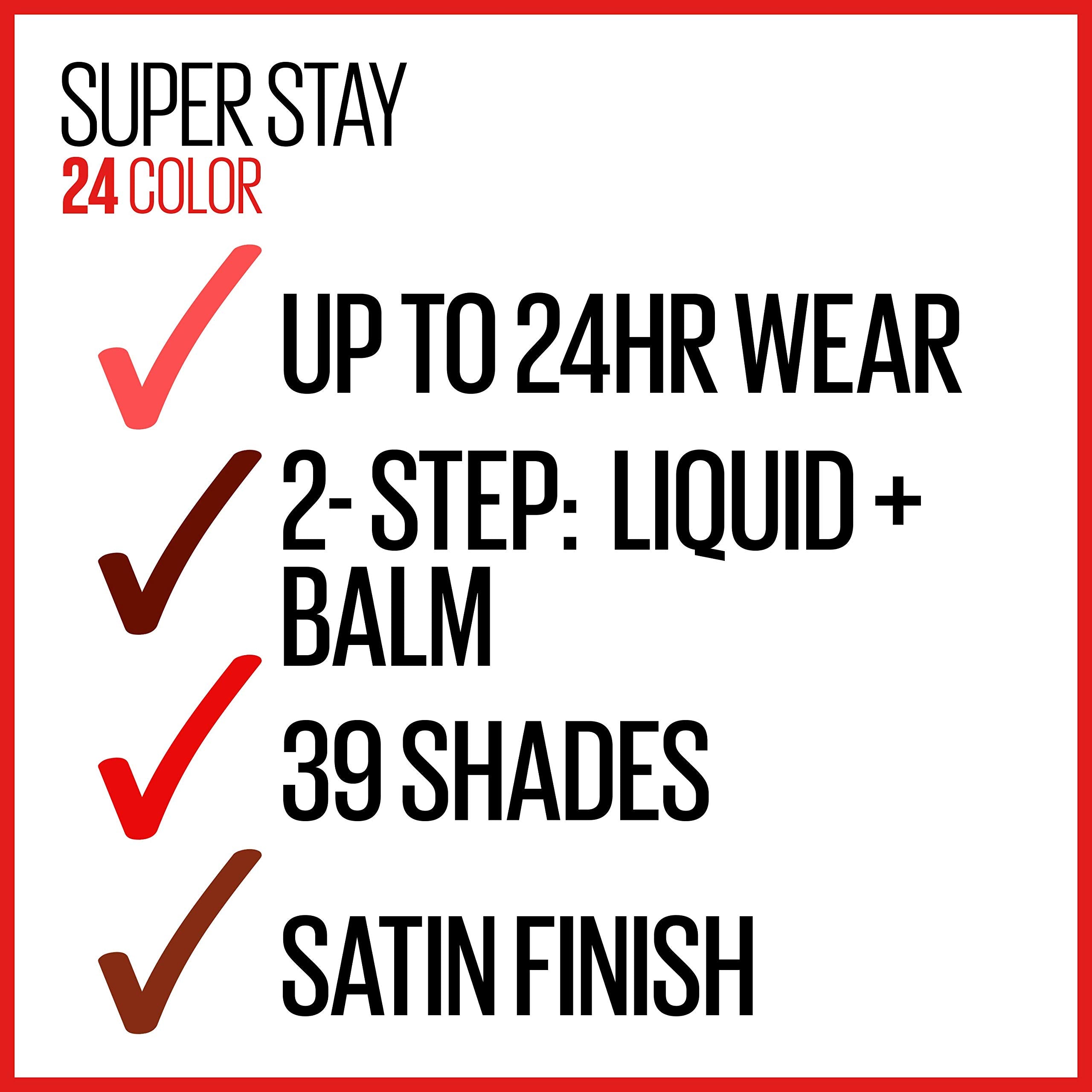 Maybelline Super Stay 24; retirada fácil con desmaquillante suave.