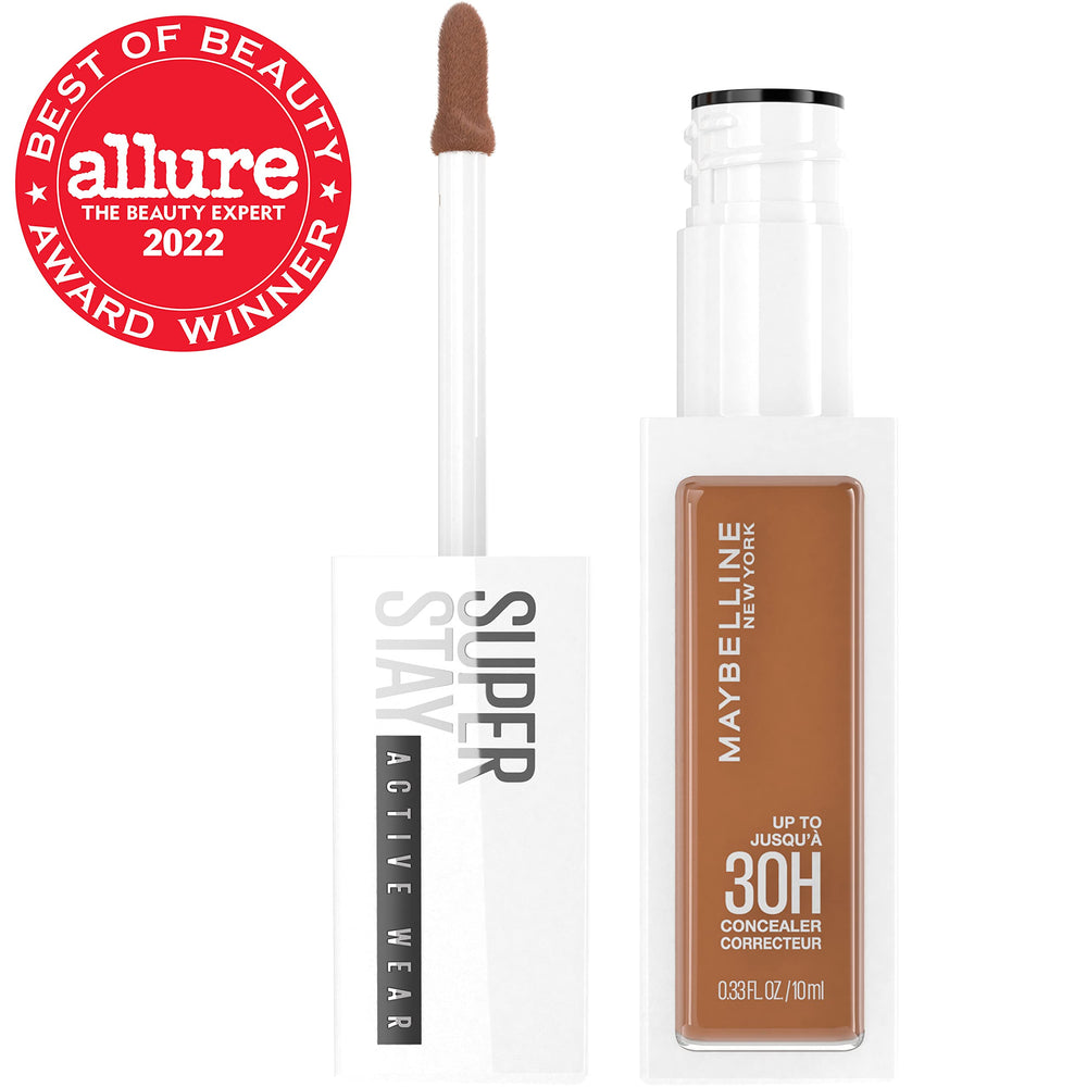 Maybelline Super Stay Corrector Líquido ofrece cobertura total para piel uniforme.