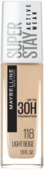 Maybelline Super Stay, empaque en mano, ideal para retoques rápidos.