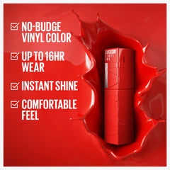 Aplicador de felpa de Maybelline Vinyl Ink para aplicación suave