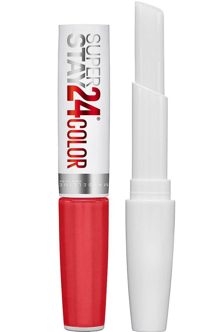 Maybelline SuperStay 24-2-Step Lipstick con la tecnología Microflex en acción