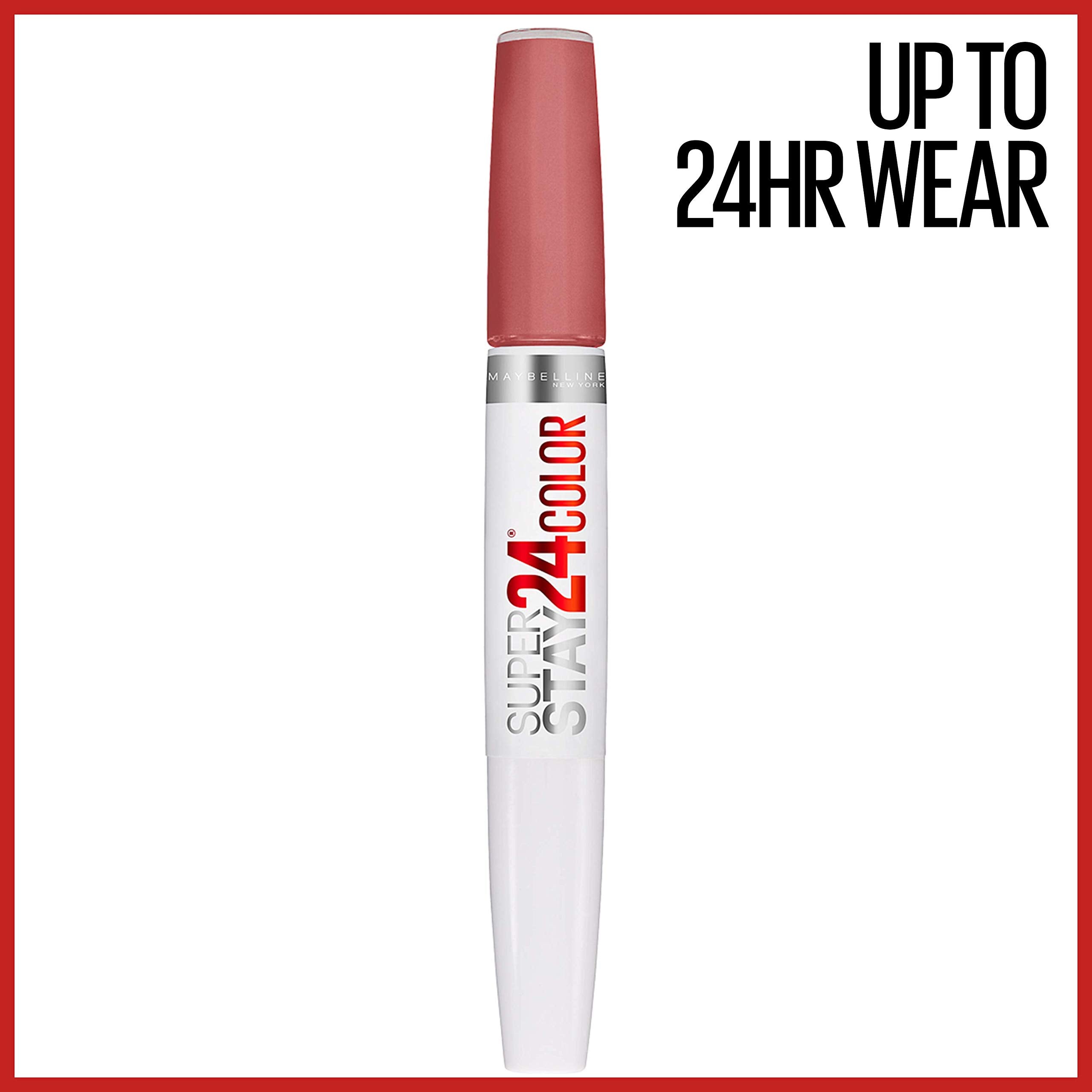 Aplicador preciso de Maybelline Super Stay 24 para una aplicación limpia y duradera.